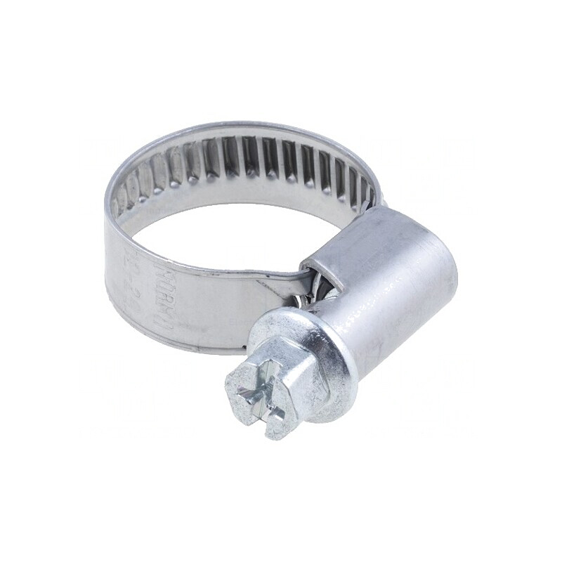 Colier cu șurub de strângere 12-20mm oțel zincat | Electronic-mag.ro | Componente Electronice