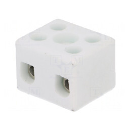 Regletă de Conexiuni Terminal 4mm2 450V 32A 2 Piste | Electronic-mag.ro | Componente Electronice