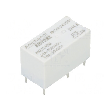 Releu Electromagnetic SPST-NO 24VDC 8A 250VAC | Electronic-mag.ro | Componente Electronice