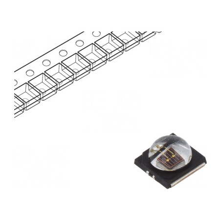 Emițător IR Transparent 350mW 140° SMD 350mA