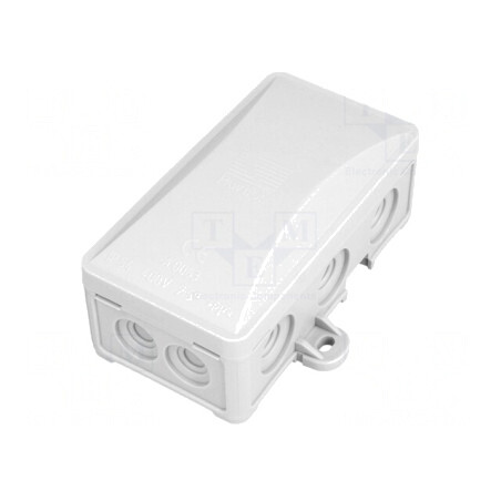 Carcasă cutie de conexiuni pentru perete 72x95x40mm | Electronic-mag.ro | Componente Electronice