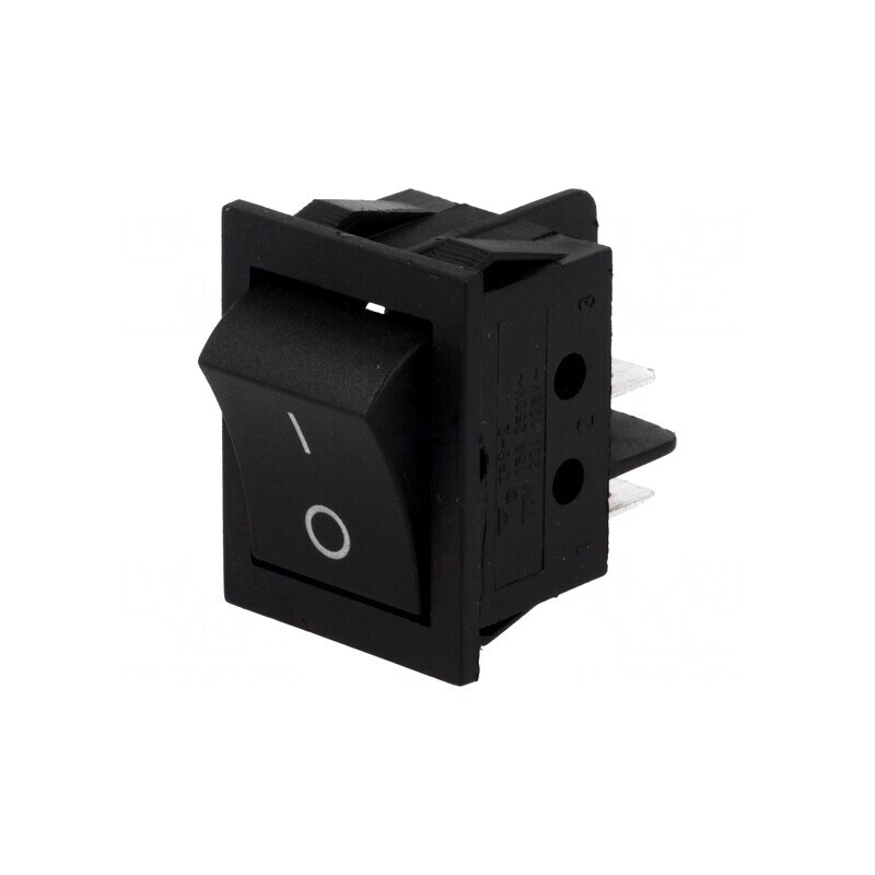 Comutator Rocker DPST ON-OFF 15A 250V Negru | Electronic-mag.ro | Componente Electronice