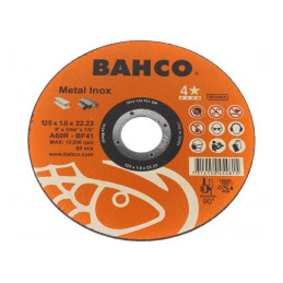 Disc de Tăiere 125mm 22,23mm 1mm Clasa 4* | Electronic-mag.ro | Componente Electronice