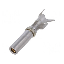 Pin Mamă Aurit 2-4mm2 14-12AWG Crimpat | Electronic-mag.ro | Componente Electronice