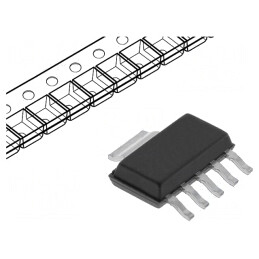 Stabilizator de Tensiune LDO 3,3V 1A SOT223-6