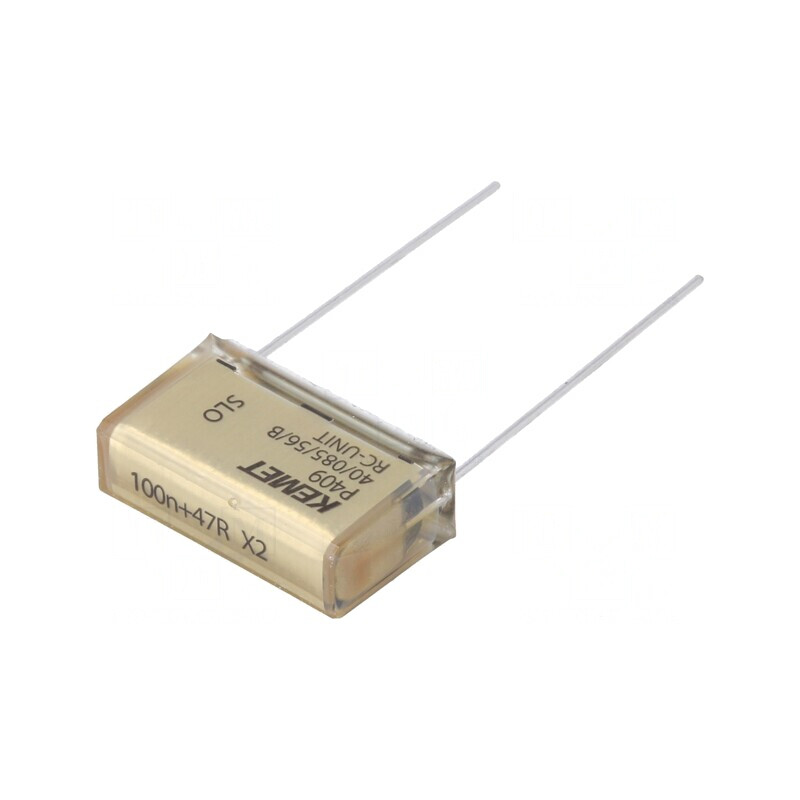Condensator de Hârtie X2 100nF 275VAC THT | Electronic-mag.ro | Componente Electronice