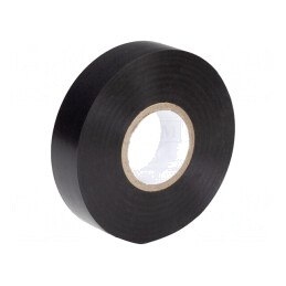 Bandă Izolatoare Electrică Neagră 19mm x 20m | Electronic-mag.ro | Componente Electronice