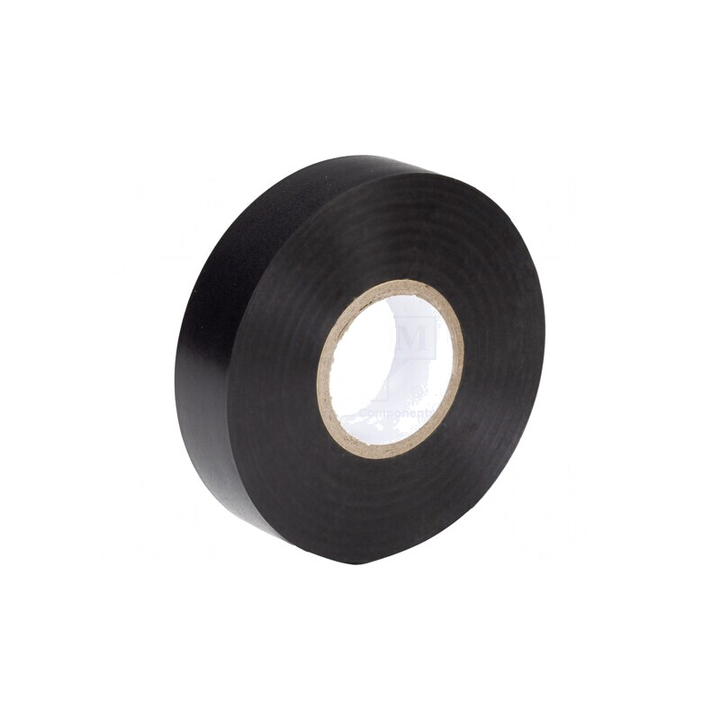 Bandă Izolatoare Electrică Neagră 19mm x 20m | Electronic-mag.ro | Componente Electronice