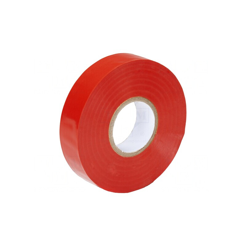 Bandă Electroizolantă Roșie 19mm x 20m | Electronic-mag.ro | Componente Electronice