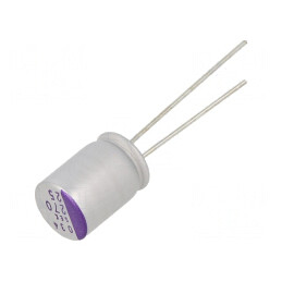 Condensator Polimeric 270uF 25V THT | Electronic-mag.ro | Componente Electronice