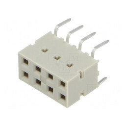 Soclu PCB Mamă Dubox 2,54mm 8 PIN THT Aurit Drept | Electronic-mag.ro | Componente Electronice