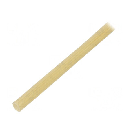 Manșon Electroizolant Fibră de Sticlă Naturală -20÷155°C | Electronic-mag.ro | Componente Electronice