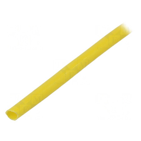 Manșon Electroizolant Fibră de Sticlă Galbenă 20-155°C | Electronic-mag.ro | Componente Electronice