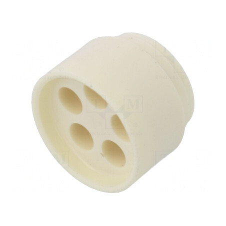 Insert pentru Presetupă 4mm NPT1/2 cu 5 Orificii Elastomer | Electronic-mag.ro | Componente Electronice