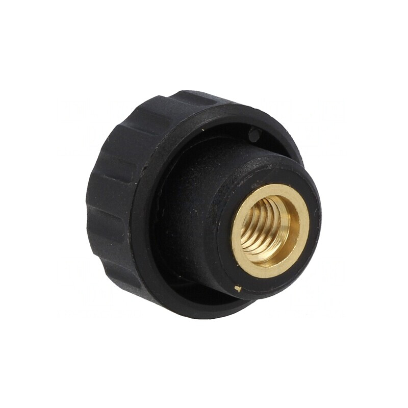 Buton Reglabil Poliamidă 16mm M5 10mm | Electronic-mag.ro | Componente Electronice
