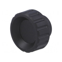 Buton de Reglare Poliamidă 25mm M5 | Electronic-mag.ro | Componente Electronice