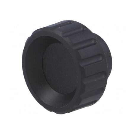Buton de Reglare Poliamidă 25mm M5 | Electronic-mag.ro | Componente Electronice