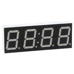 Afișaj LED 7 Segmente Verde 14,2mm 4 Digits | Electronic-mag.ro | Componente Electronice
