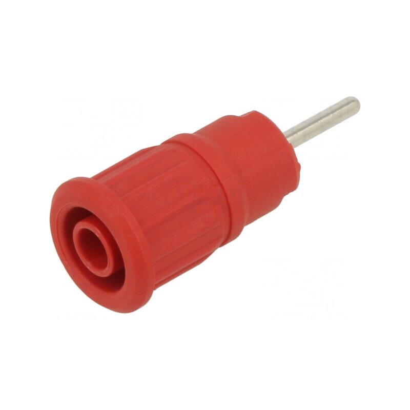Soclu Banană Roșu 4mm 24A 1kV Panou | Electronic-mag.ro | Componente Electronice Soclu Banană Roșu 4mm 24A 1kV Panou | Electronic-mag.ro | Componente Electronice