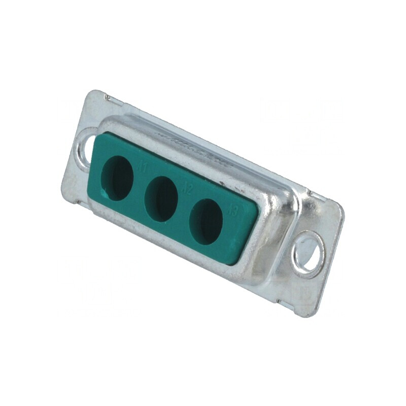 Mufă Mamă D-Sub 3 PIN Pe Cablu 250V | Electronic-mag.ro | Componente Electronice