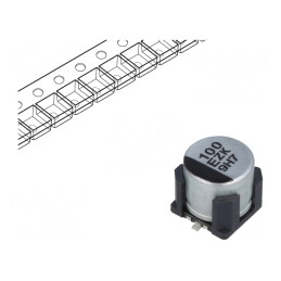 Condensator Hibrid 100uF 25V SMD | Electronic-mag.ro | Componente Electronice