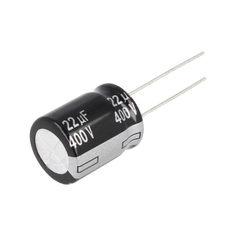Condensator Electrolitic THT 22uF 400V Ø16x20mm | Electronic-mag.ro | Componente Electronice Condensator Electrolitic THT 22uF 400V Ø16x20mm | Electronic-mag.ro | Componente Electronice