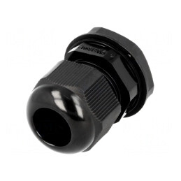 Garnitură etanşare PG16 IP68 neagră poliamidă | Electronic-mag.ro | Componente Electronice