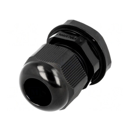 Garnitură etanşare PG16 IP68 neagră poliamidă | Electronic-mag.ro | Componente Electronice