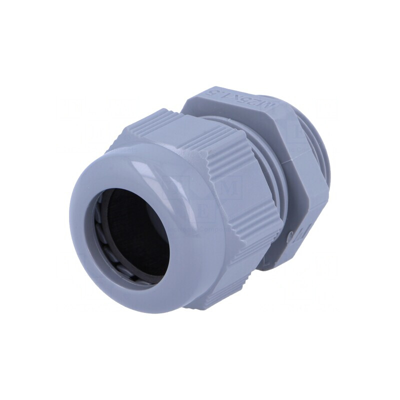 Garnitură Etanşare M25 IP68 Poliamidă Gri Închis | Electronic-mag.ro | Componente Electronice