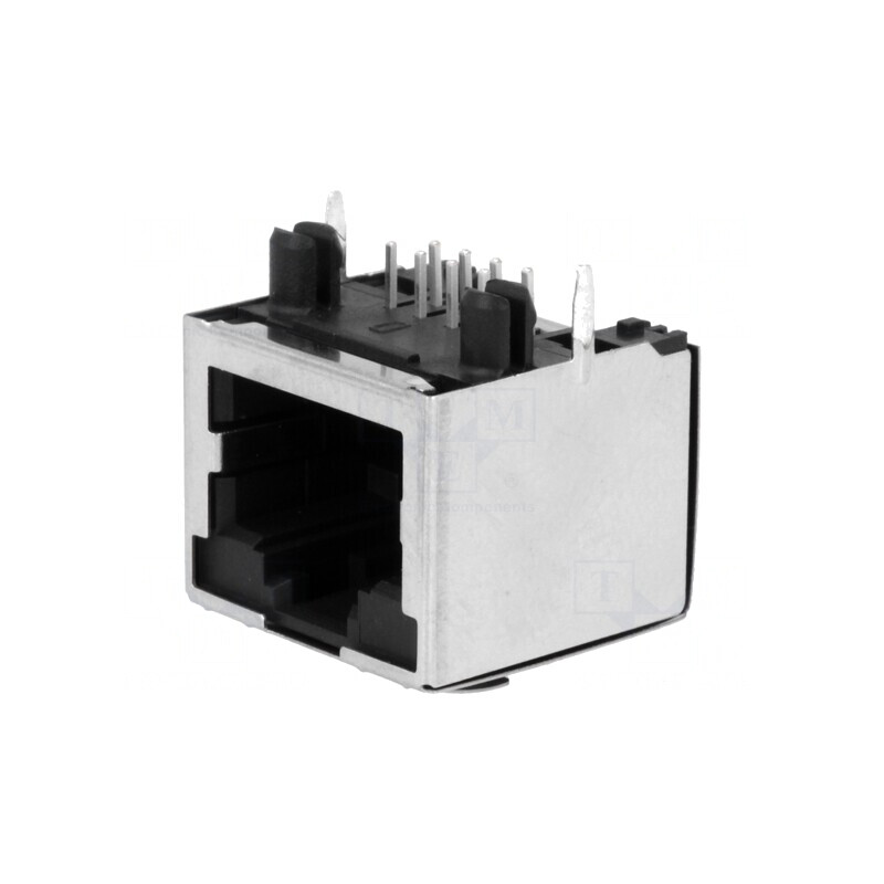 Soclu RJ45 Cat5 Ecranat 8p8c 90° THT | Electronic-mag.ro | Componente Electronice Soclu RJ45 Cat5 Ecranat 8p8c 90° THT | Electronic-mag.ro | Componente Electronice