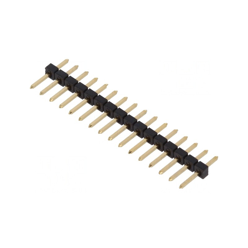 Conector Pin 16 Pini THT 2mm Aurit | Electronic-mag.ro | Componente Electronice