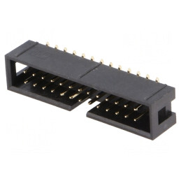 Soclu IDC Tată 26 PIN Vertical SMT 2,54mm Aurit | Electronic-mag.ro | Componente Electronice