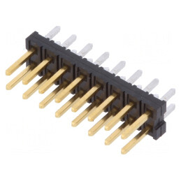 Soclu PCB-Cablu Milli-Grid 2mm 16 PIN THT Aurit | Electronic-mag.ro | Componente Electronice