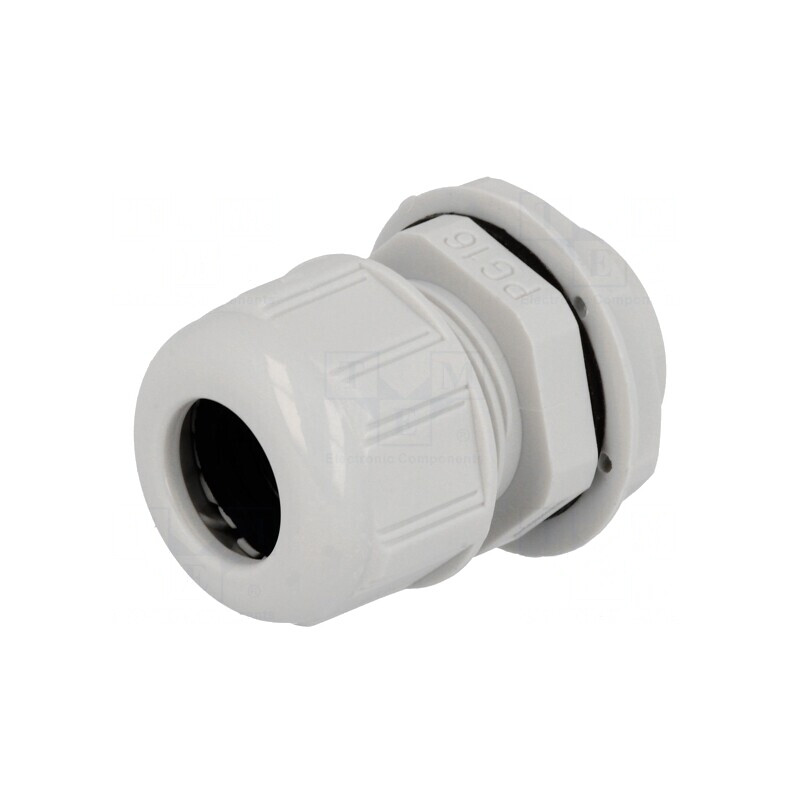 Garnitură Etanșare PG16 IP68 Poliamidă Gri Deschis | Electronic-mag.ro | Componente Electronice