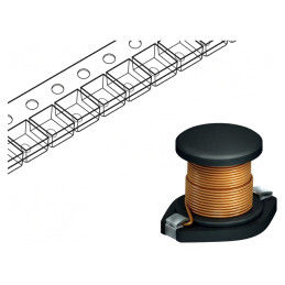 Inductor Ferită SMD 33uH 2.9A 73mΩ ±20% 13x9.55x8mm