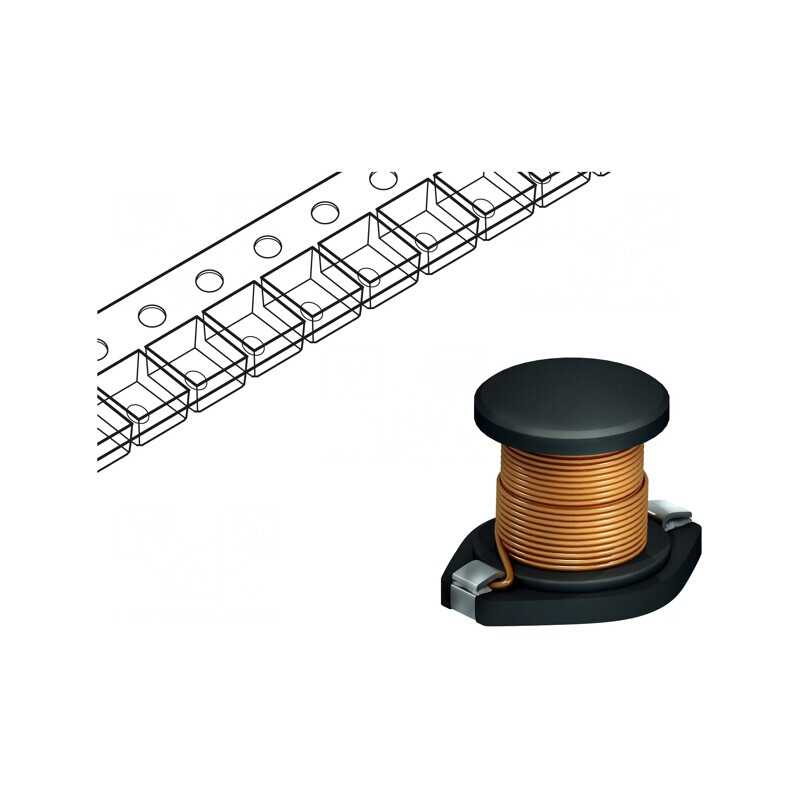 Inductor ferită SMD 330uH 950mA 13x9,55x8mm | Electronic-mag.ro | Componente Electronice
