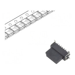 Conector PCB-PCB Mamă 12 PIN 1,27mm Termoplast | Electronic-mag.ro | Componente Electronice