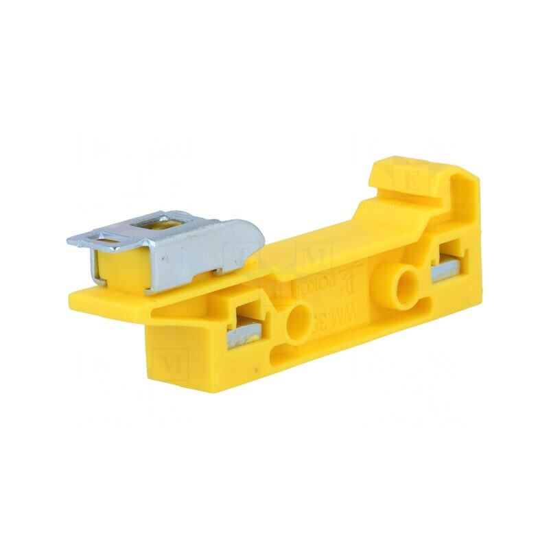 Adaptor de Montare Galben pentru Șină DIN 11mm TS35 | Electronic-mag.ro | Componente Electronice
