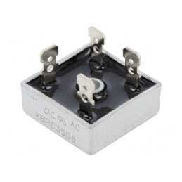 Punte Redresoare Monofazată 600V 35A 400A MB-25 | Electronic-mag.ro | Componente Electronice