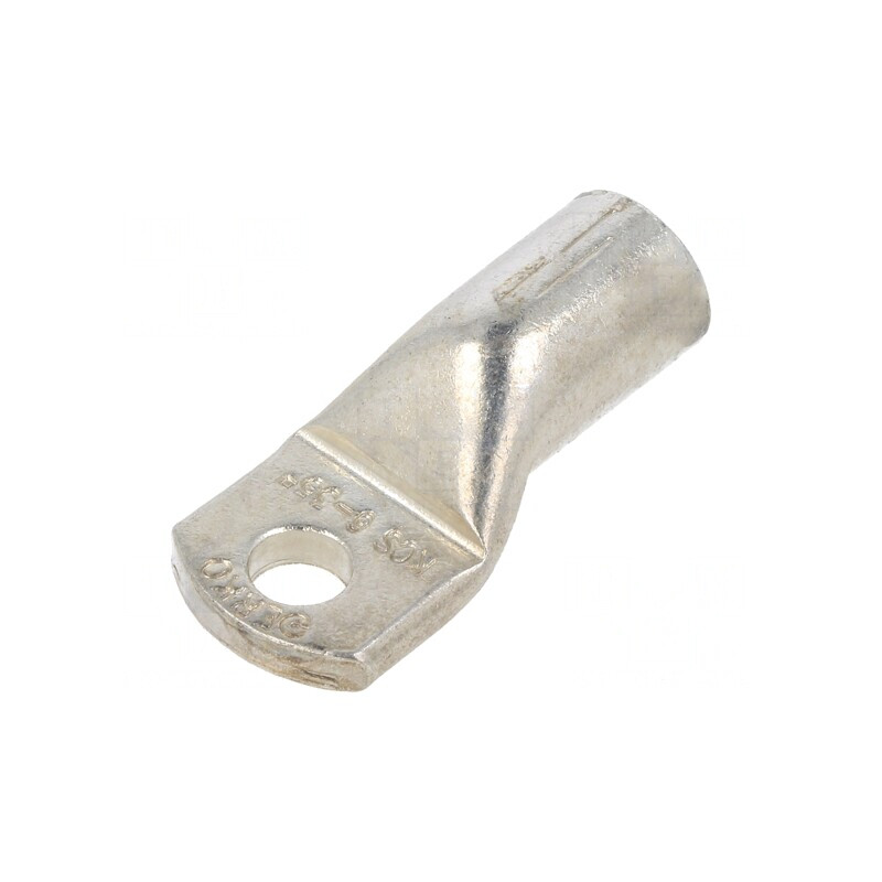 Vârf inelar tubular M6 35mm2 crimpat cositorit | Electronic-mag.ro | Componente Electronice