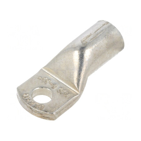 Vârf inelar tubular M6 35mm2 crimpat cositorit | Electronic-mag.ro | Componente Electronice