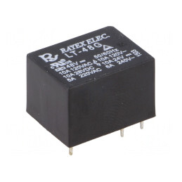 Releu Electromagnetic SPDT 48VDC 10A | Electronic-mag.ro | Componente Electronice