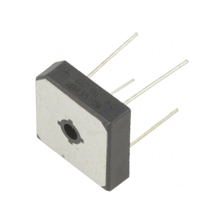 Punte redresoare monofazată 1kV 35A THT | Electronic-mag.ro | Componente Electronice