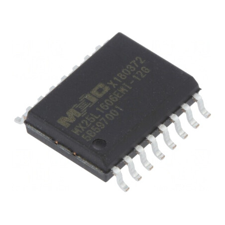 Memorie FLASH 16Mb SPI 86MHz 2.7-3.6V SOP16 | Electronic-mag.ro | Componente Electronice
