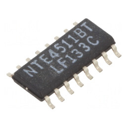 Circuit Integrat Digital CMOS 1 Canal 4 Intrări SMD SO16 3-10V 55-125°C