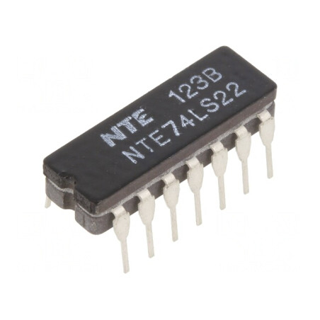 Circuit Integrat NAND Digital 2 Intrări 4 Ieșiri DIP14 | Electronic-mag.ro | Componente Electronice