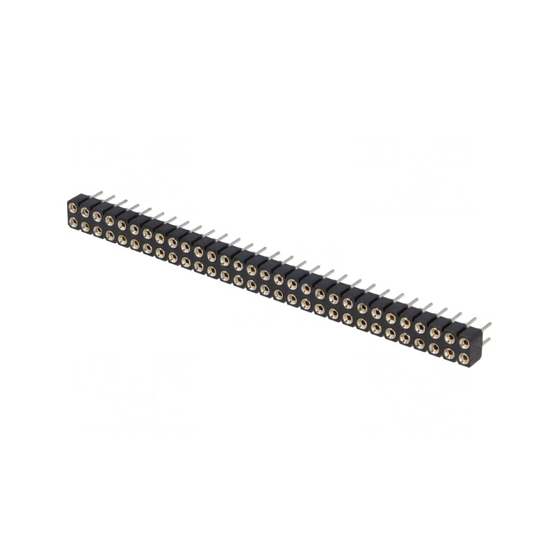 Soclu Șiruri Pini Mamă 60 Contacte 2,54mm | Electronic-mag.ro | Componente Electronice