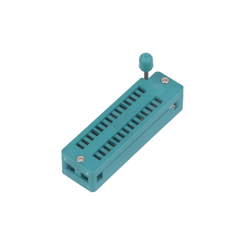 Soclu Circuite Integrate ZIF DIP28 7.62mm THT Demontabil