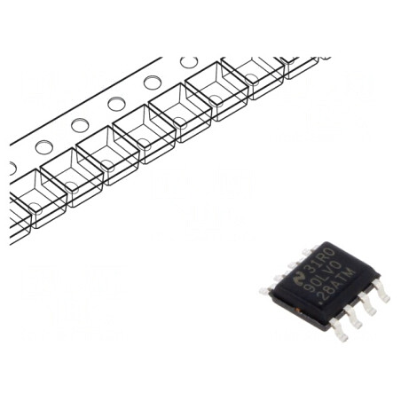 Interfață Receptor LVDS 600Mbps SMD SO8 | Electronic-mag.ro | Componente Electronice