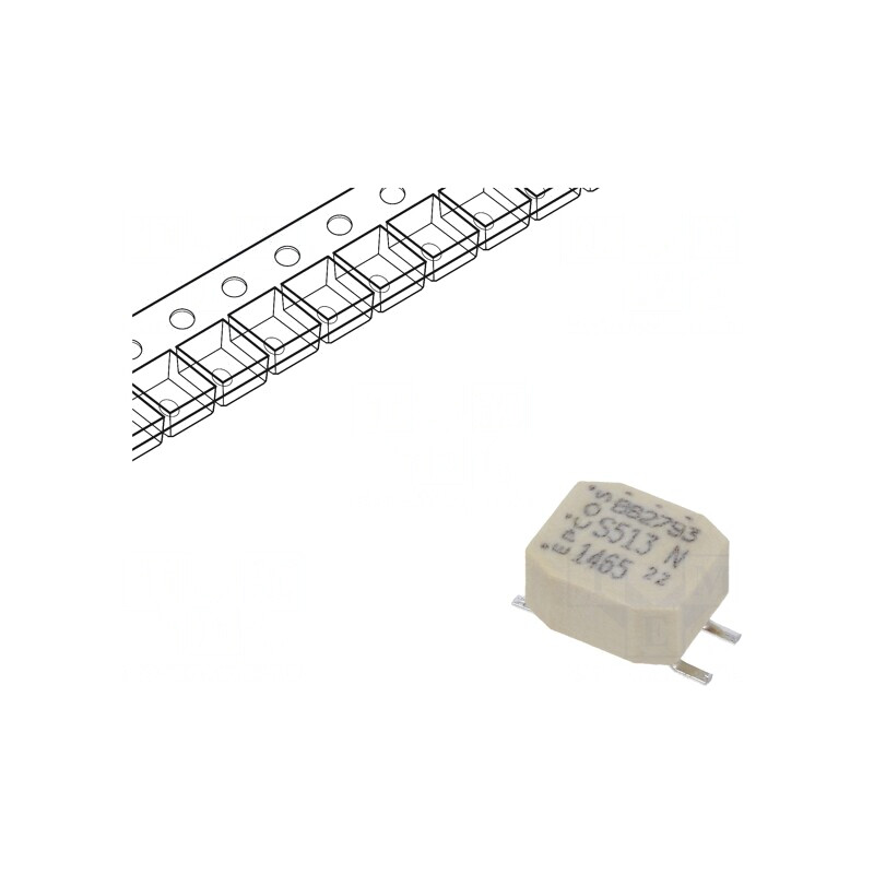 Inductor SMD 51uH 800mA 42VAC | Electronic-mag.ro | Componente Electronice